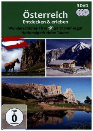 Der Reiseführer: Österreich entdecken und erleben, 3 DVDs