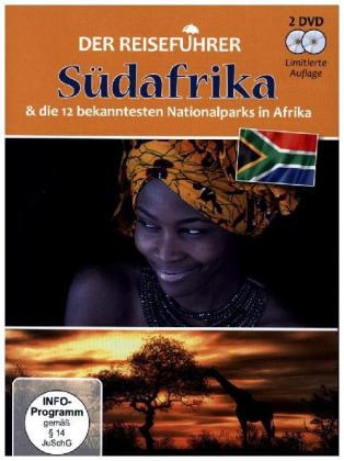 Der Reiseführer: Südafrika & die 12 bekanntesten Nationalparks in Afrika, 2 DVDs