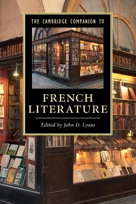 The Cambridge Companion to French Literature - 