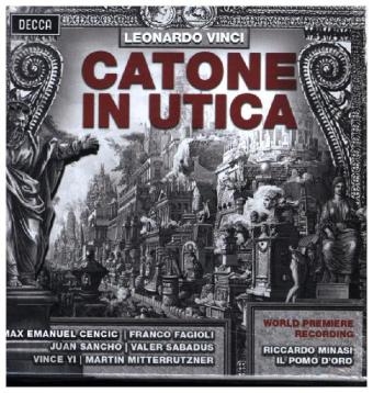Catone in Utica, 3 Audio-CDs - Leonardo Vinci