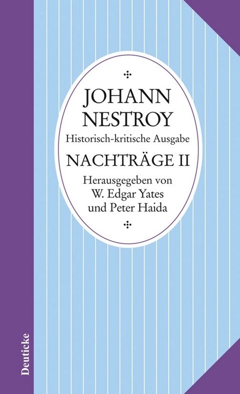 Sämtliche Werke - Johann Nestroy