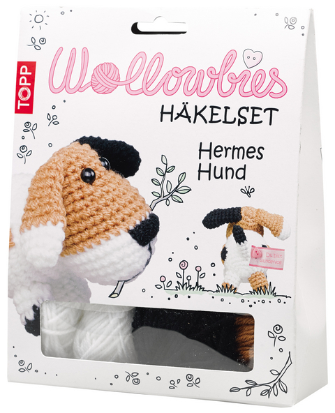 Wollowbies Häkelset Hermes Hund - Jana Ganseforth