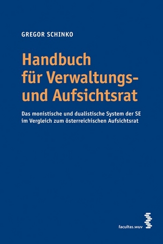 Handbuch für Verwaltungs- und Aufsichtsrat - Gregor Schinko