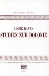 Studien zur Dolonie - Georg Danek