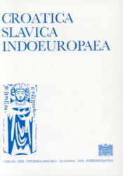 Croatica Slavica Indoeuropaea - 