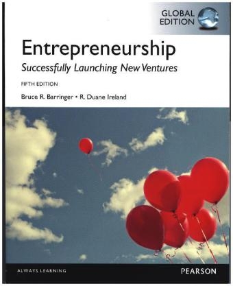 Entrepreneurship, Global Edition - Bruce R. Barringer, Duane Ireland