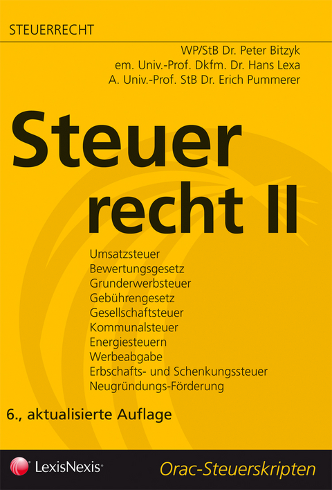 Steuerrecht II - Peter Bitzyk, Hans Lexa, Erich Pummerer