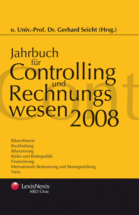 Jahrbuch für Controlling und Rechnungswesen 2008 - 