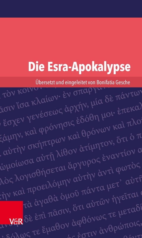 Die Esra-Apokalypse - 