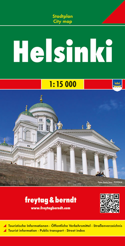 Helsinki, Stadtplan 1:15.000 - 