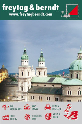 Postkarte CD-Rom Salzburg