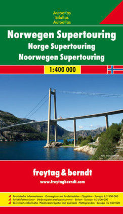 Norwegen Supertouring Autoatlas