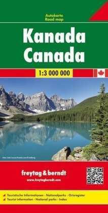 Kanada, Autokarte 1:3.000.000