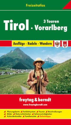 Tirol - Vorarlberg, Freizeitatlas 1:50.000 - 1:200.000 - 