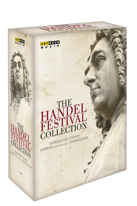 The Handel Festival Collection, 7 DVD + 1 Audio-CD - Georg Friedrich Händel