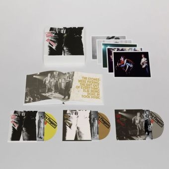 Sticky Fingers, 2 Audio-CDs + 1 DVD (ltd Deluxe Boxset) -  The Rolling Stones