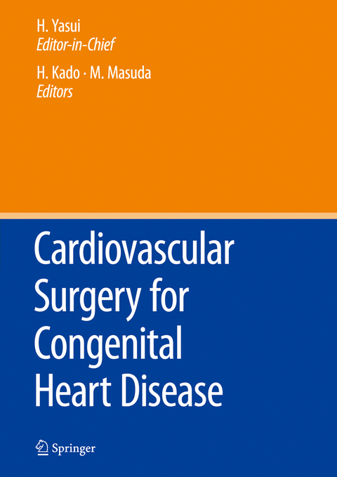 Cardiovascular Surgery for Congenital Heart Disease - 