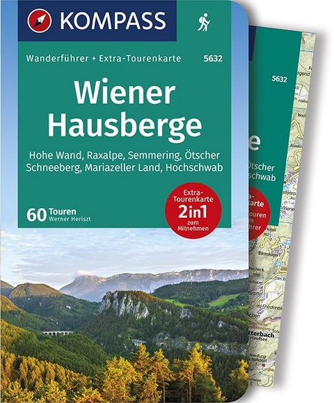KOMPASS Wanderführer Wiener Hausberge - Werner Heriszt