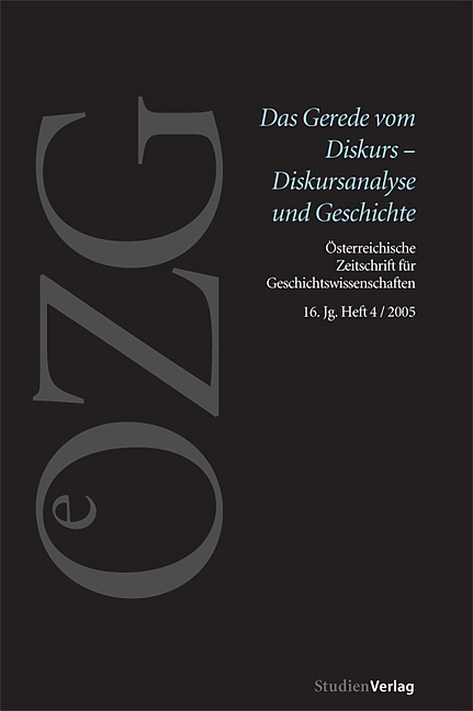 Österreichische Zeitschrift für Geschichtswissenschaften 4/05