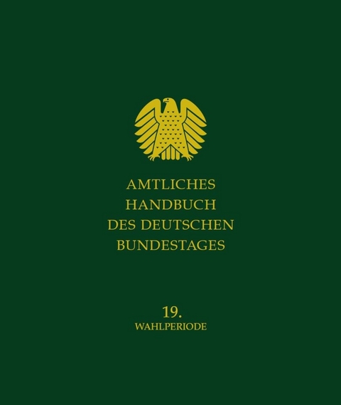 Amtliches Handbuch des Deutschen Bundestages