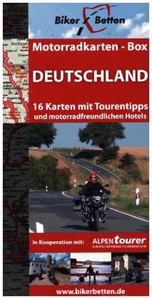 Motorradkarten Box Deutschland