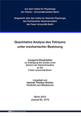 Quantitative Analyse des Totraums unter mechanischer Beatmung - Hannah Theresa Nickles