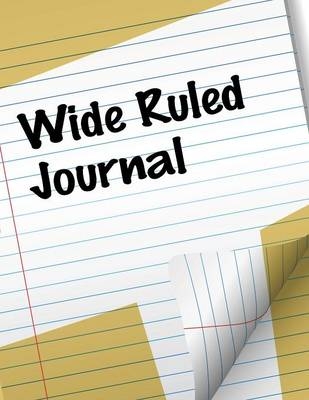 Wide Ruled Journal -  Speedy Publishing LLC