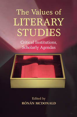 The Values of Literary Studies - 