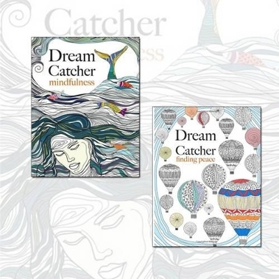 Dream Cather Mindfulness Stress Reducing Adult Colouring Collection Books Set, Help You Find Peace