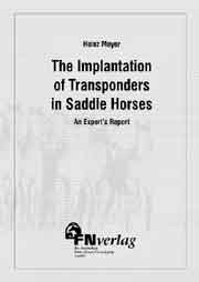 The Implantation of Transponders in Saddle Horses - Heinz Meyer