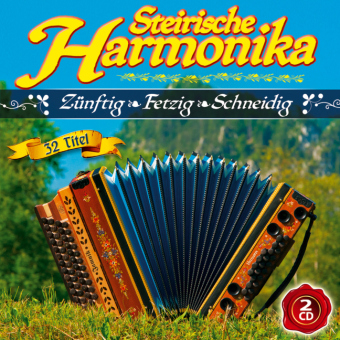 Steirische Harmonika, Zünftig-Fetzig-Schnei, 2 Audio-CDs -  Various