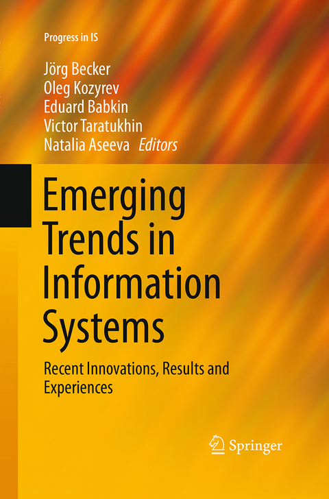 Emerging Trends in Information Systems - 