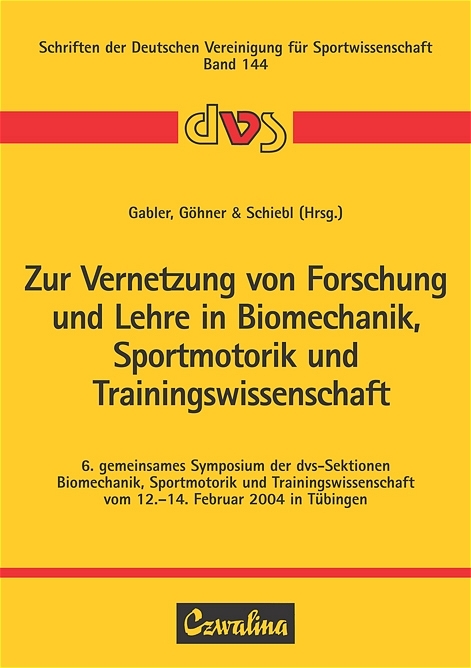 Zur Vernetzung von Forschung und Lehre in Biomechanik, Sportmotorik und Trainingswissenschaft - 