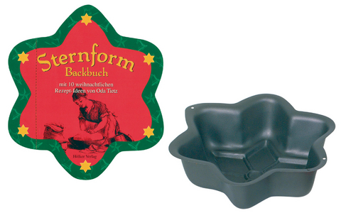 Sternkuchenform & Backbuch - Oda Tietz