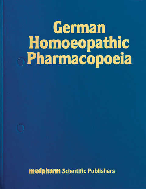 German Homoeopathic Pharmacopoeia