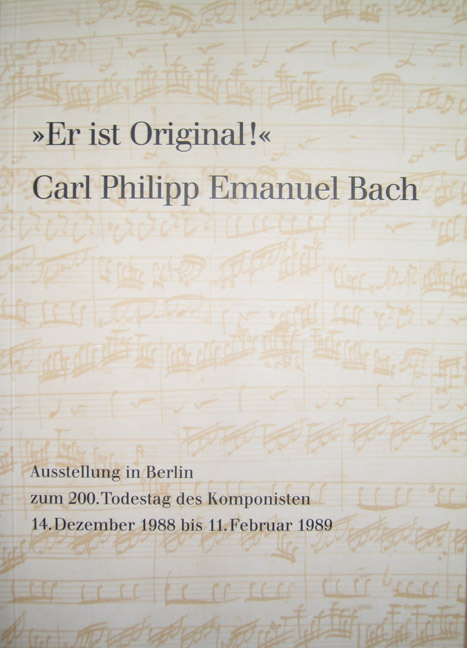 »Er ist Original!« Carl Philipp Emanuel Bach - Hans-Günter Klein