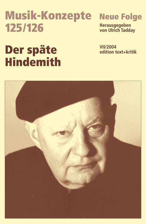 Der späte Hindemith