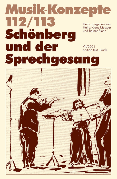 Schönberg und der Sprechgesang