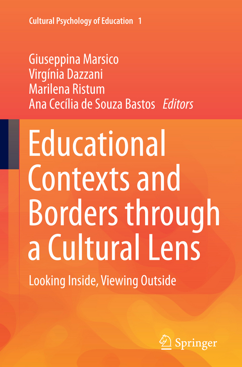 Educational Contexts and Borders through a Cultural Lens - 