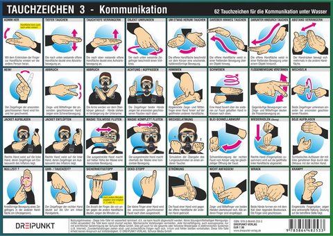 Tauchzeichen 3 - Kommunikation - Michael Schulze