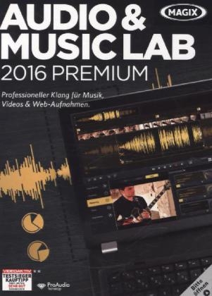 MAGIX Audio & Music Lab 2016 Premium, DVD-ROM