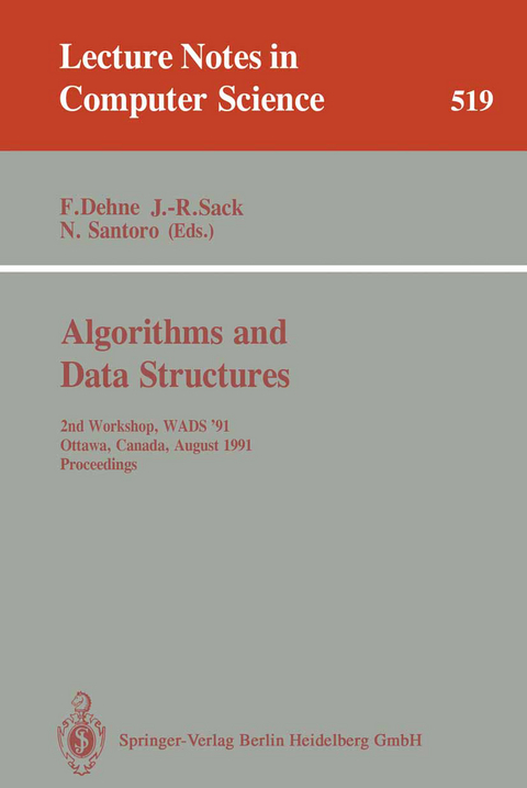 Algorithms and Data Structures - 