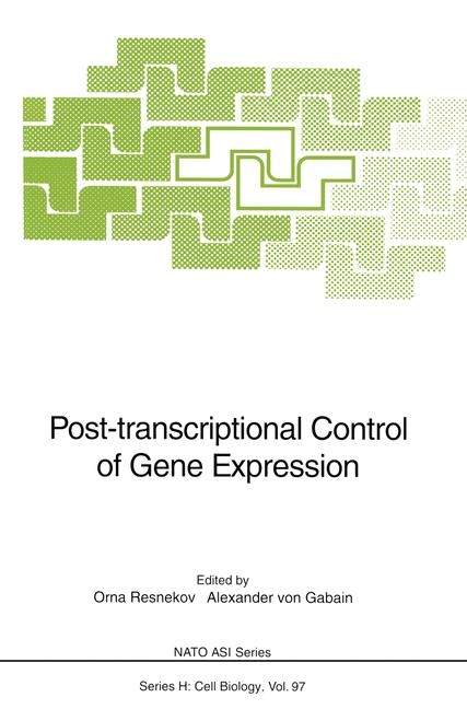 Post-transcriptional Control of Gene Expression - 