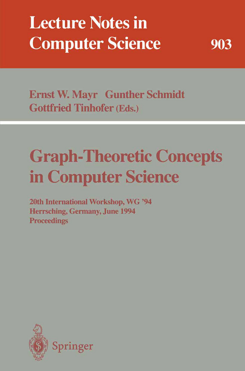 Graph-Theoretic Concepts in Computer Science - 