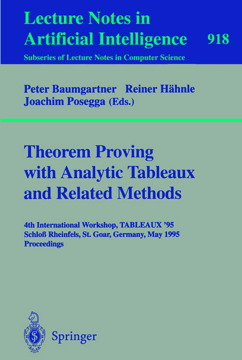 Theorem Proving with Analytic Tableaux and Related Methods - 