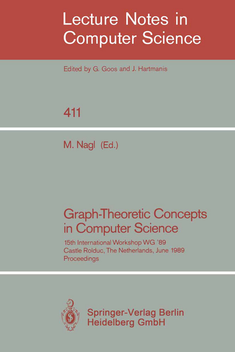 Graph-Theoretic Concepts in Computer Science - 