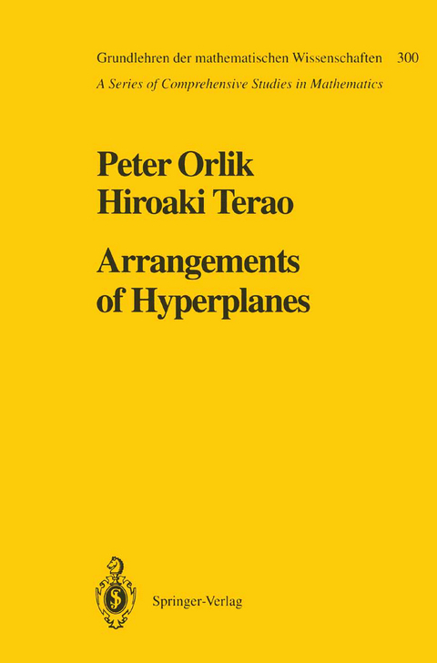 Arrangements of Hyperplanes - Peter Orlik, Hiroaki Terao