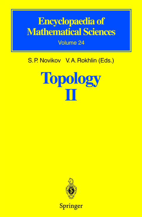 Topology II - D.B. Fuchs, O.Ya. Viro