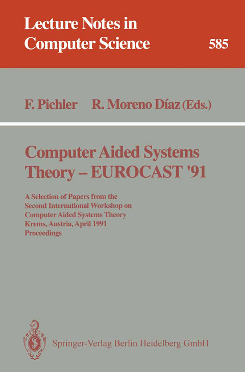Computer Aided Systems Theory - EUROCAST '91 - 