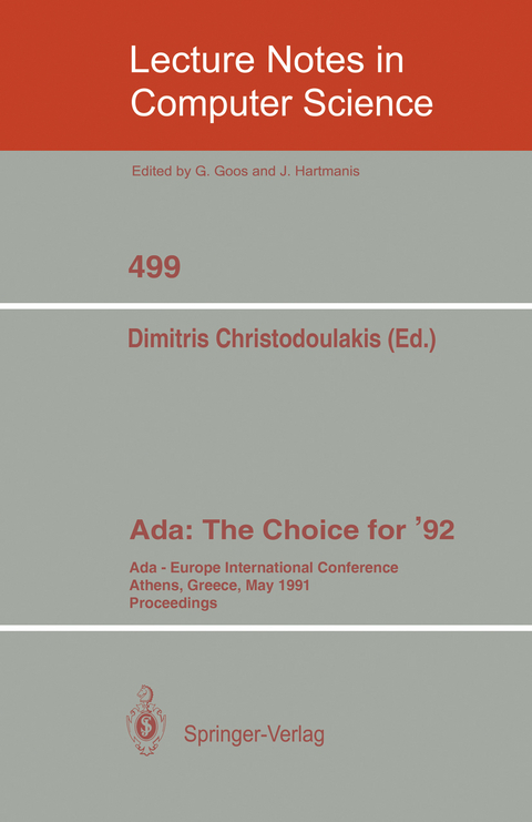 Ada: The Choice for '92 - 